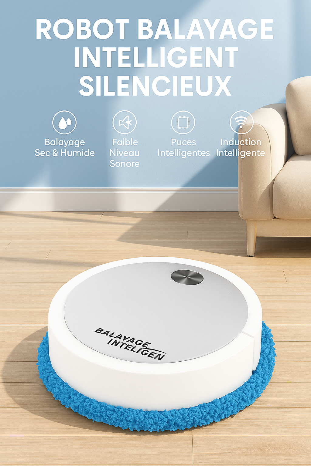 ROBOT DE NETTOYEUR  INTELLIGENT